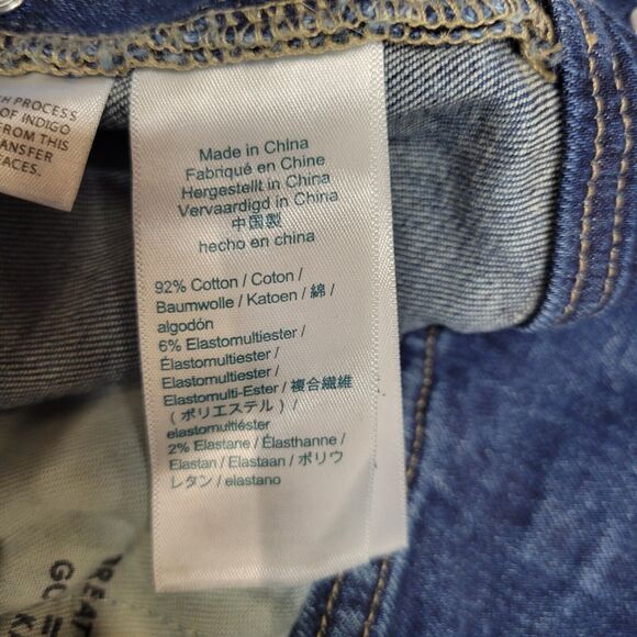 Point Sur Women's High Rise Straight Leg Jeans Size 32 Exposed Button Fly - Picture 8 of 8